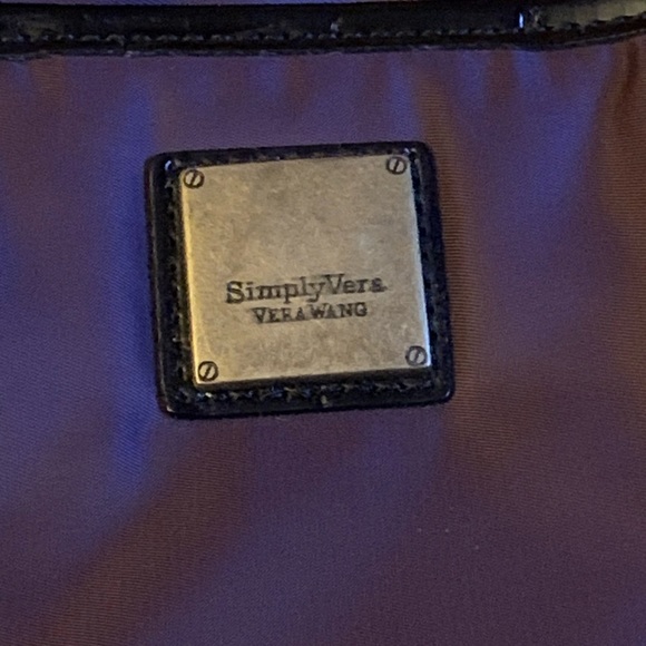 Simply Vera Eggplant Canvas Bag: Chic Versatility - Picture 8 of 11